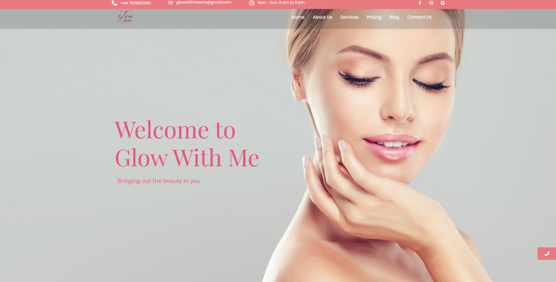 Glow With Me – UK Beauty Studio