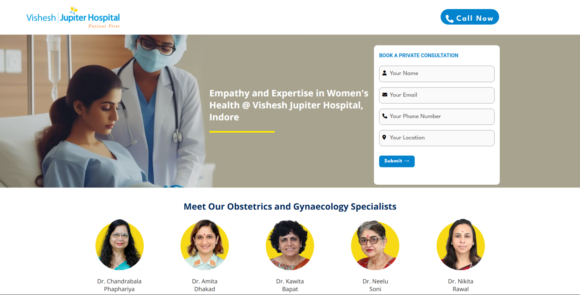 Obs & Gynecology – Jupiter Hospital, Indore